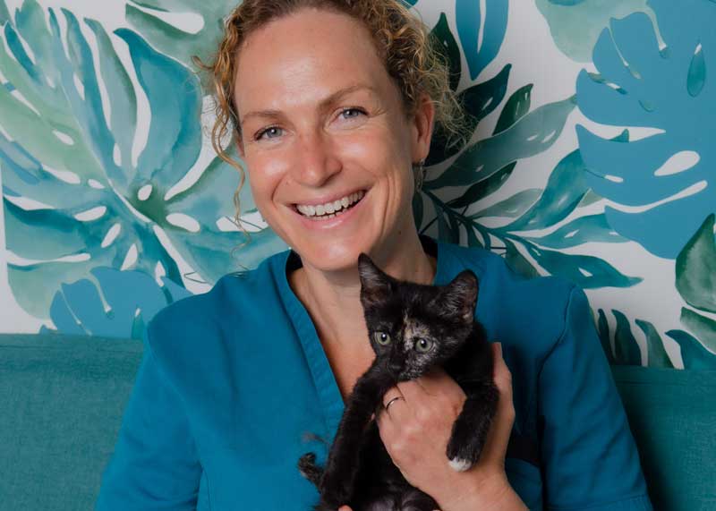 Elise Estermann vétérinaire chat